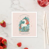 Magische Unicorn Birthday Servet (Insitu)