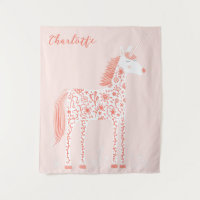 Magische Unicorn Blush Pink op maat
