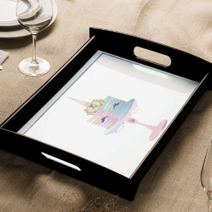 Magische Unicorn Cake   Fantastische Waterverf Tissuepapier