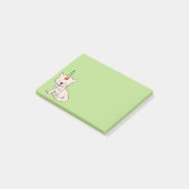Magische Unicorn Cat = Keukenmaïs Post-it® Notes (Schuin)