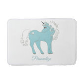 Magische Unicorn Cute en Schattig met Star Badmat (Voorkant)