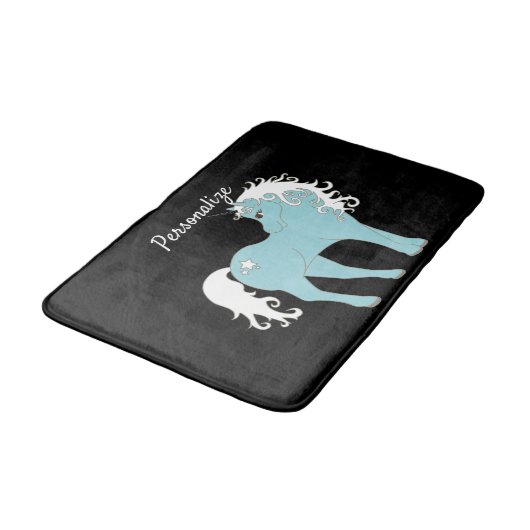 Magische Unicorn Cute en Schattig met Star Badmat (Gekanteld)