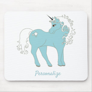 Magische Unicorn Cute en Schattig met Star Muismat