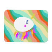 Magische Unicorn-eieren Magneet (Horizontaal)