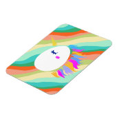 Magische Unicorn-eieren Magneet (Linkerzijde)