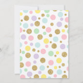 Magische Unicorn Hartelijk dank voor uw kaart Roze (Achterkant)