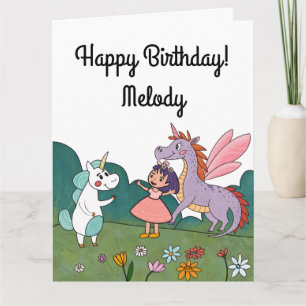 Magische Unicorn Kaart