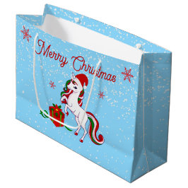 Magische Unicorn Kerstmis Groot Cadeauzakje