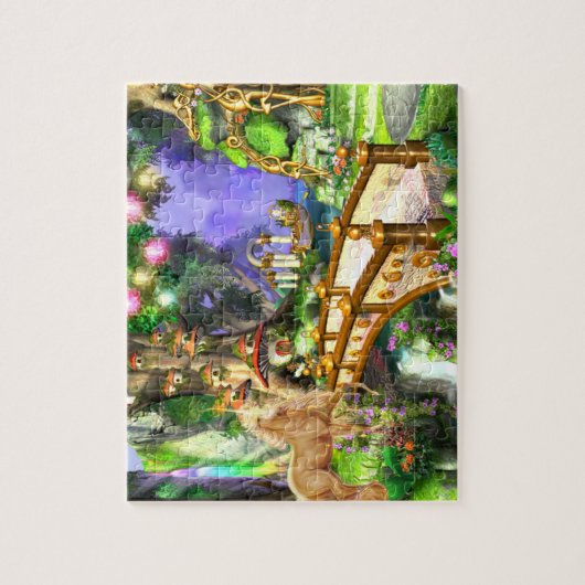 Magische Unicorn Legpuzzel (Verticaal)