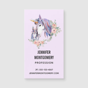 Magische Unicorn Mam en Baby Waterverf