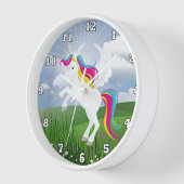 Magische Unicorn-meisjes klok (Hoek)