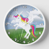 Magische Unicorn-meisjes klok (Voorkant)