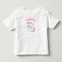 Magische Unicorn met Rainbow Shooting Star