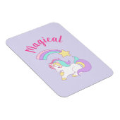 Magische Unicorn met Rainbow Shooting Star Magneet (Rechterzijde)