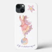 Magische Unicorn persoonlijke Waterverf Case-Mate iPhone Case (Achterkant)