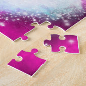 Magische Unicorn puzzel Legpuzzel (Zijkant)