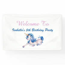 Magische Unicorn Rainbow 5th Birthday Party