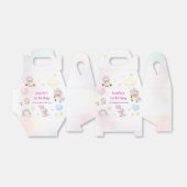 Magische Unicorn Rainbow Birthday Bedankdoosjes (Uitgevouwen)