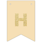 Magische Unicorn Rainbow Birthday Bunting Vlaggetjes (Tweede vlag)