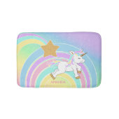Magische Unicorn-regenboog Badmat (Voorkant)