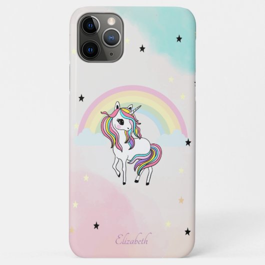 Magische Unicorn, regenboog, sterren Case-Mate iPhone Case (Achterkant)