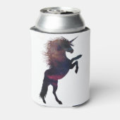 Magische Unicorn Space Nebula Blikjeskoeler (Blikje Achterkant)