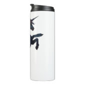 Magische Unicorn Space Nebula Thermosbeker (Geroteerd rechts)