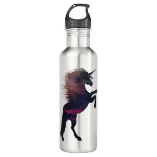 Magische Unicorn Space Nebula Waterfles