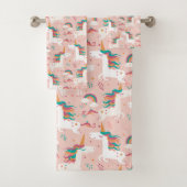 Magische Unicorn Towel Set Bad Handdoek (Insitu)