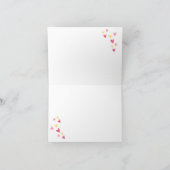 Magische Unicorn Valentijnsdag Feestdagen Kaart (Binnen)