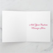 Magische Unicorn Valentijnsdag Kaart (Binnen)