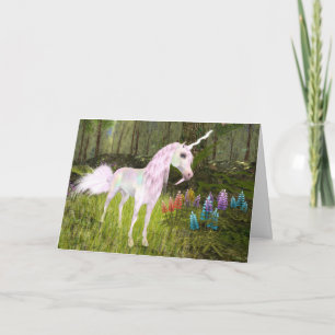 Magische Unicorn Wenskaart Deel twee Kaart