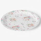 Magische Unicorn World Papieren Bordje (Gekanteld)