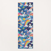 Magische Unicorns en regenbogen Yogamat (Voorkant)