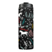 Magische Unicorns en Star Constellations Thermosbeker (Voorkant)