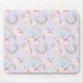 Magische Unicorns Patroon Muismat (Voorkant)