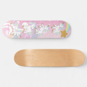 Magische Unicorns Persoonlijk Skateboard (Horizontaal)