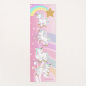 Magische Unicorns Yogamat (Voorkant)