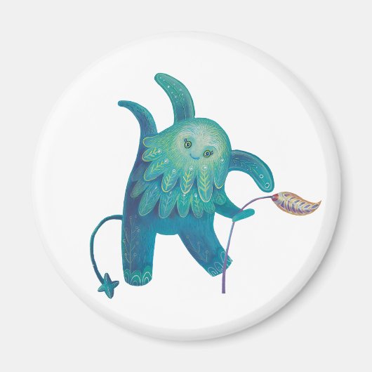 magische veer magneet (Voorkant)