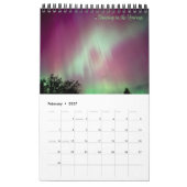 Magische veranda Uitzicht van het noorderlicht / O Kalender (Feb 2027)
