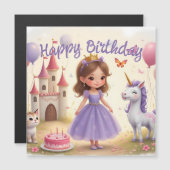 Magische verjaardag in een sprookjeswereld (Voorkant / Achterkant)