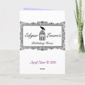 Magische verjaardag kaart (Achterkant)