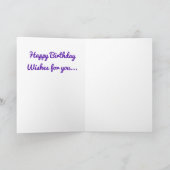 Magische verjaardag kaart (Binnen)