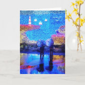 Magische verjaardag kaart (Gele Bloem)