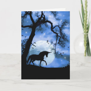 Magische verjaardag met Unicorn-Kaart Kaart