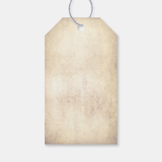 Magische Verjaardag Uil Dank u Cadeaulabel (Achterkant)