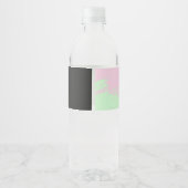 Magische Verjaardag Waterfles Etiket (Achterkant)
