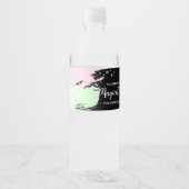 Magische Verjaardag Waterfles Etiket (Voorkant)