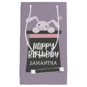 Magische Verjaardaggoochelaar Kinder Gelukkige Ver Klein Cadeauzakje (Voorkant)