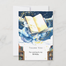 Magische Verjaardagsverhaalboek Bibliotheek Bewerk Bedankkaart